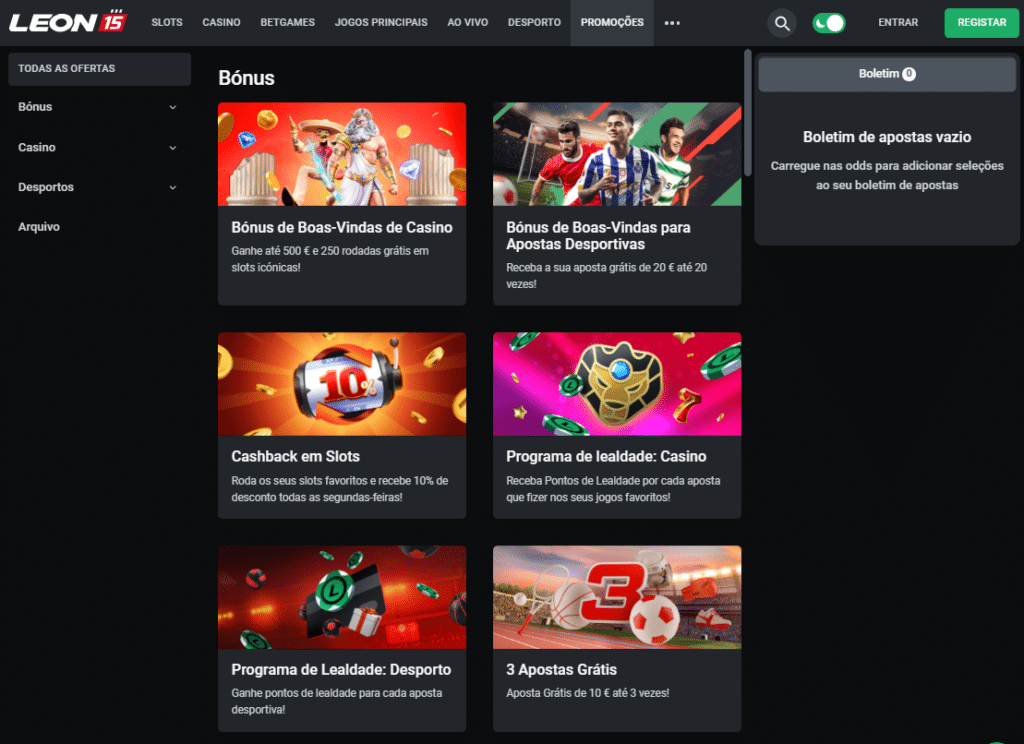 Futebol aposta